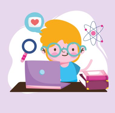 çocuk online çalışıyor