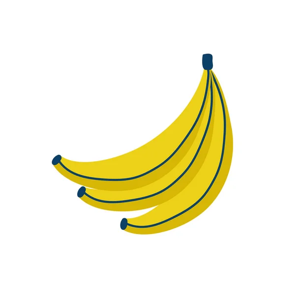 Banana fruta fresca — Vetor de Stock