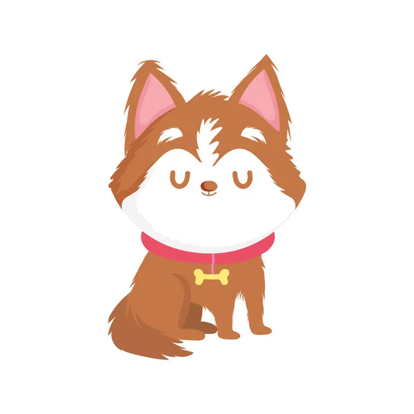 Mignon petit chien — Image vectorielle