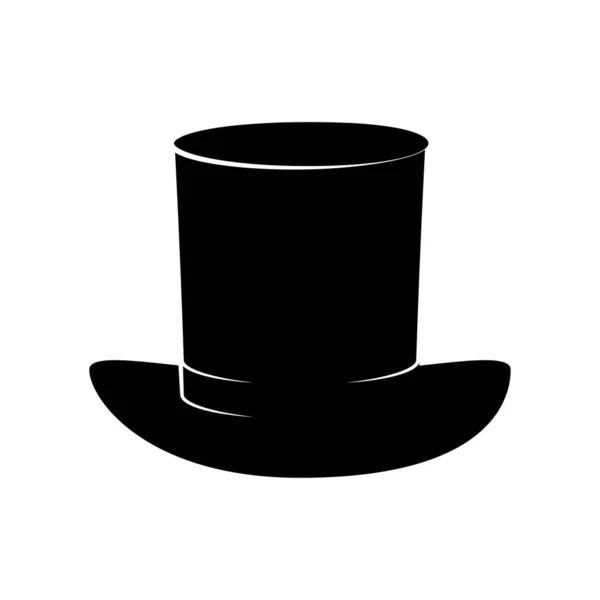 Accesorio sombrero de copa — Vector de stock