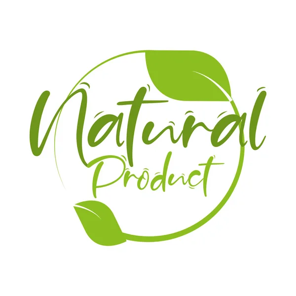 Producto natural ecológico — Archivo Imágenes Vectoriales