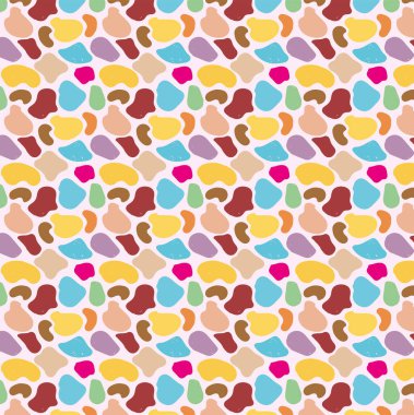 Soyut lekeler deseni