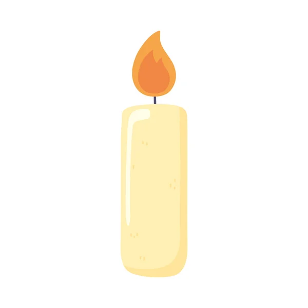 Φως κερί διακόσμηση — Διανυσματικό Αρχείο