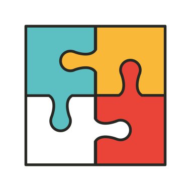 yapboz parçaları yaratıcılık