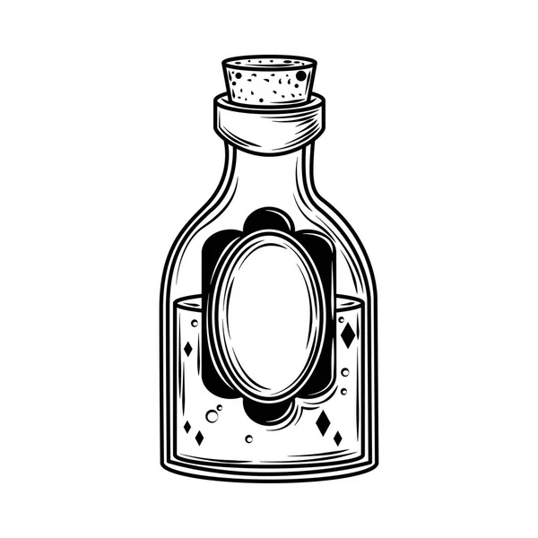 Волшебная бутылка зелья — стоковый вектор