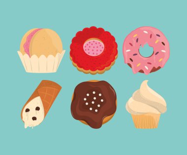 şekerli tatlı seti