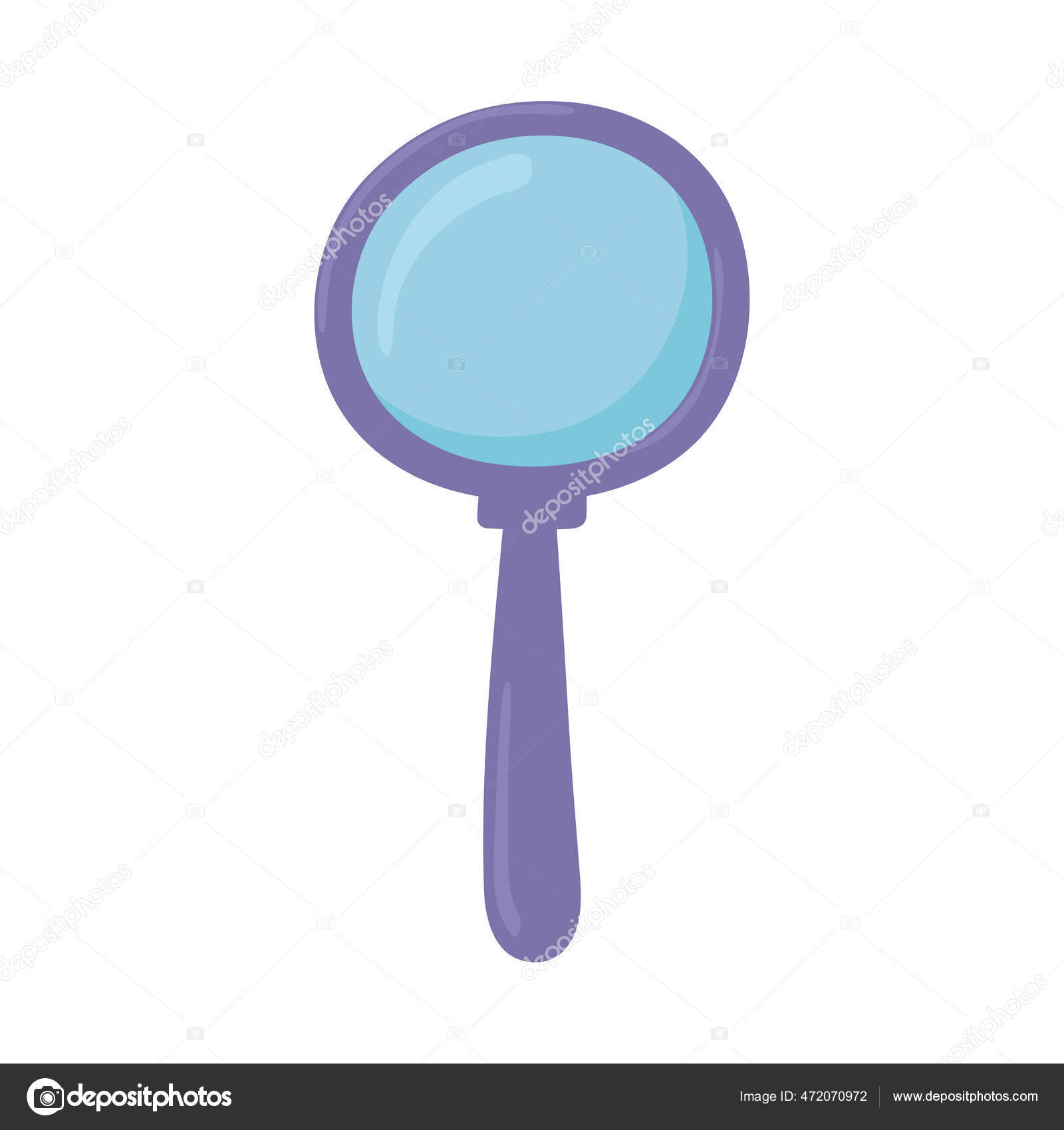 Magnifying glass science Stock Vector Image by ©stockgiu 472070972