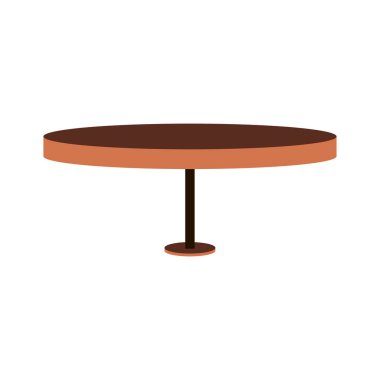 round wood table