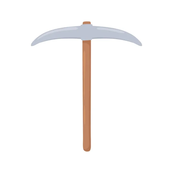 Herramienta de minería Pickaxe — Vector de stock