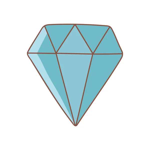 Diamant gemme luxe — Image vectorielle