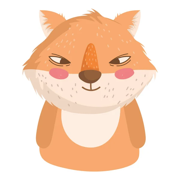 Fox zwierzę kreskówki — Wektor stockowy