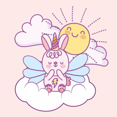 Sevimli tavşan güneşi