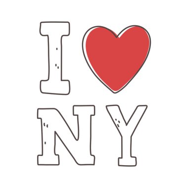New York harflerine bayılırım.