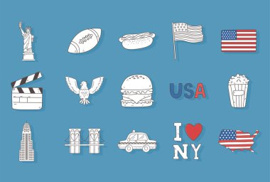 Amerika 'nın ana hatları