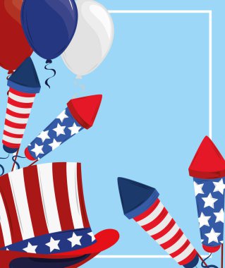 Amerikan kutlama kartı.