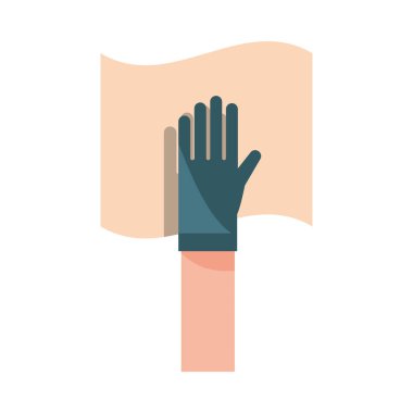 Peçeteli el temizliği.