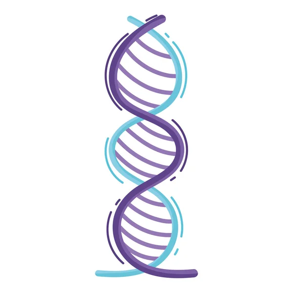 Молекула ДНК генетична — стоковий вектор