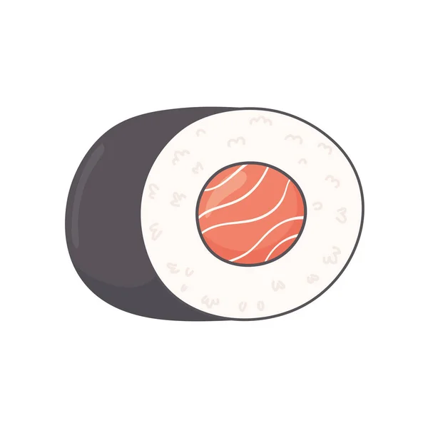Orientalisches Sushi — Stockvektor