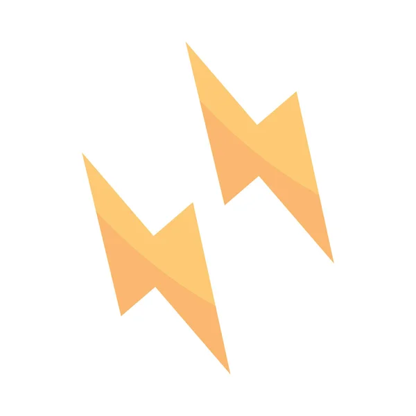雷の力エネルギー — ストックベクタ