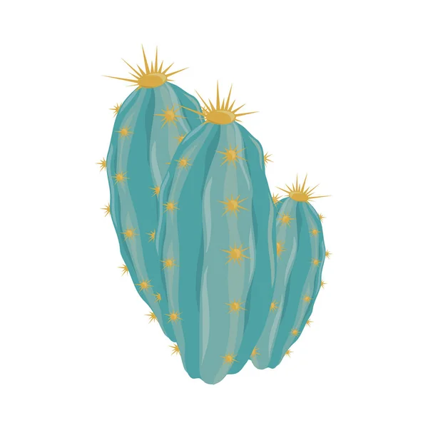 Kaktuskolumnenbotanik — Stockvektor