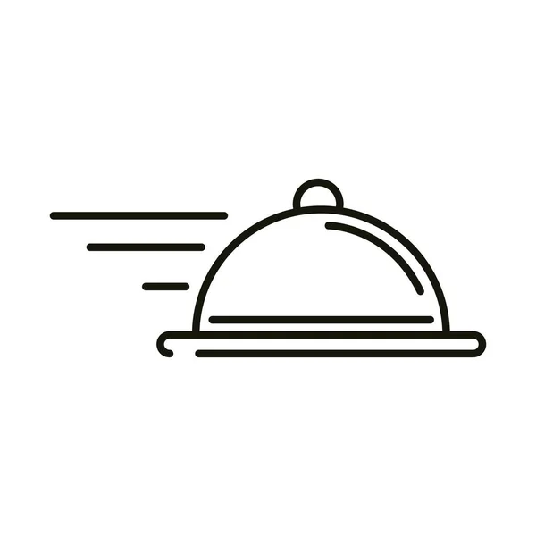食物派递服务 — 图库矢量图片