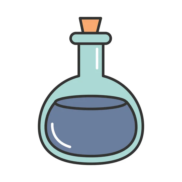 Chemie-Reagenzglas — Stockvektor