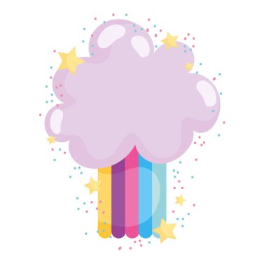 bulut ve gökkuşağı havası