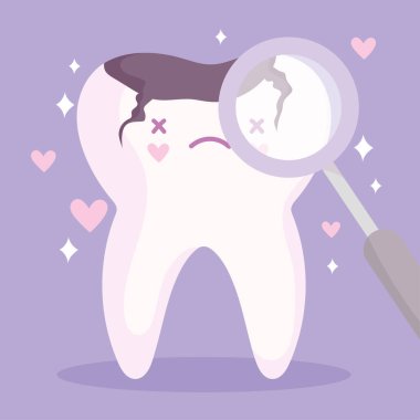 Kırık diş şirin.