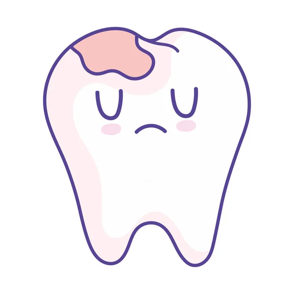 Caries lindo — Vector de stock