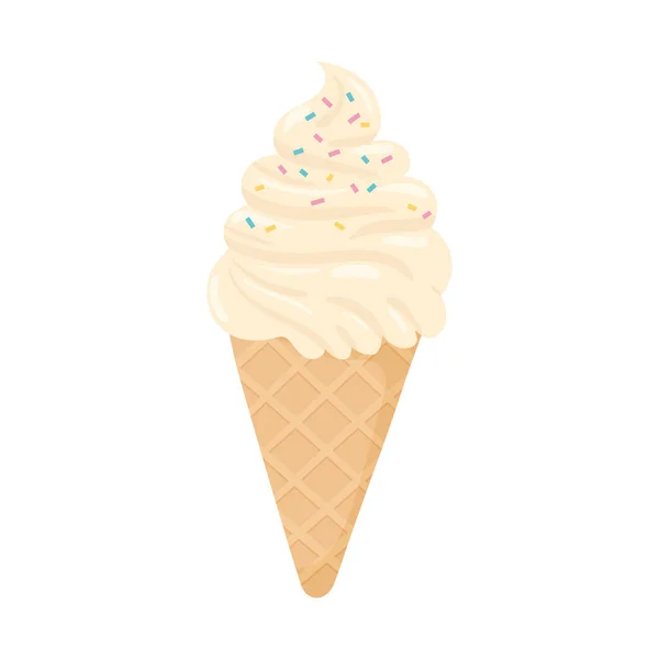 Helado dulce — Vector de stock