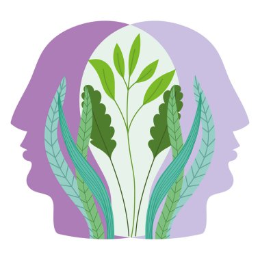 İnsan kafasındaki bitkiler