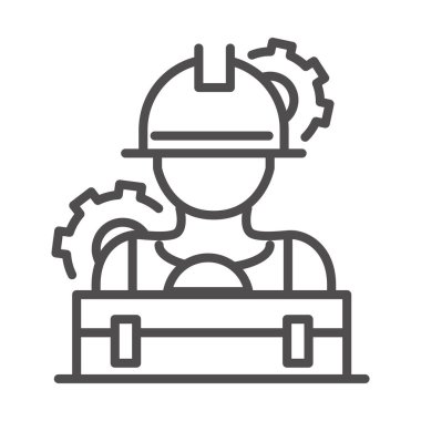 İnşaat işçisi araç kutusu