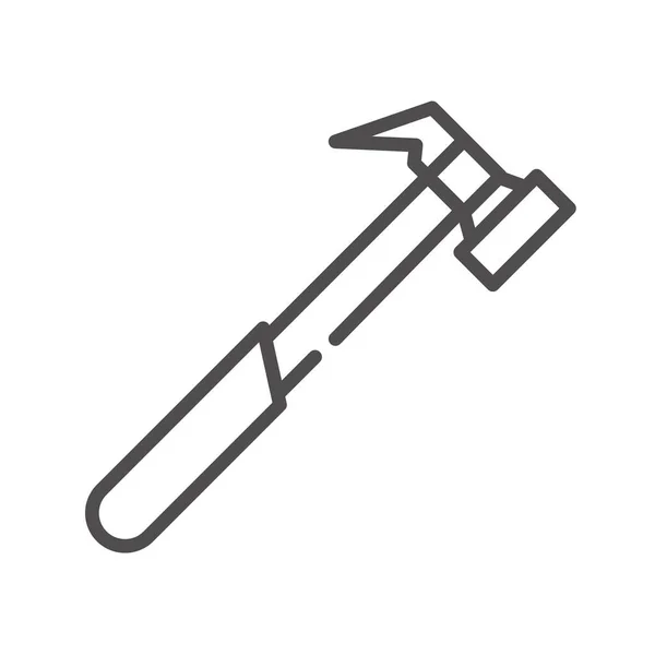 Hammer-Reparaturwerkzeug — Stockvektor