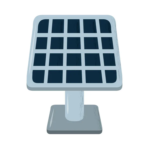 Solar panel environmental — Stock Vector