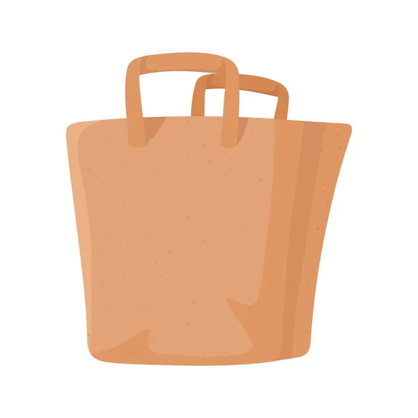 Sac de nourriture shopping — Image vectorielle