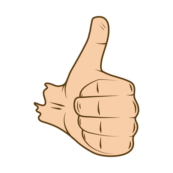 Левая рука.