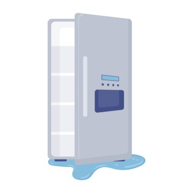 Buzdolabı suyla hasar gördü