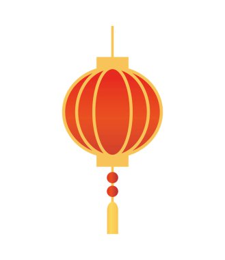 Çin lambası süslemesi.