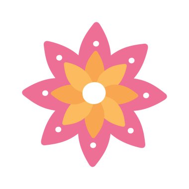 Doğal pembe çiçek