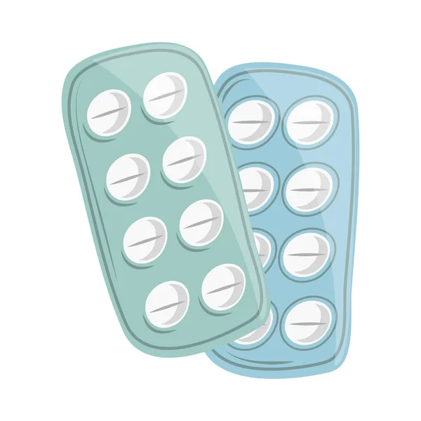 Tabletten Medizin — Stockvektor