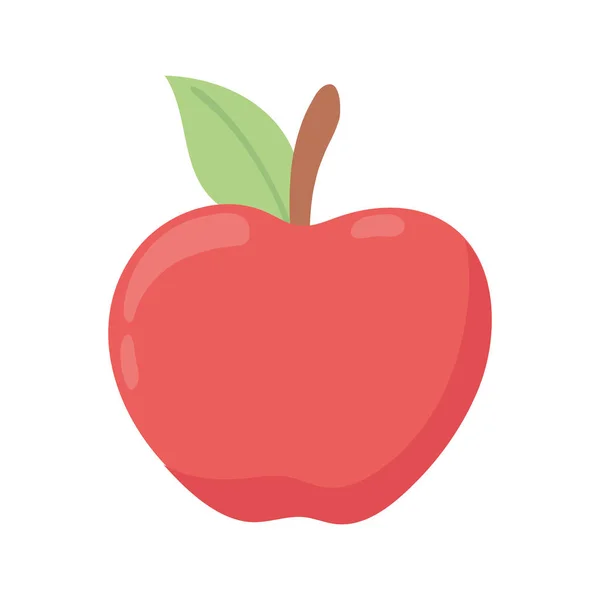 Яблучні фрукти свіжі — стоковий вектор