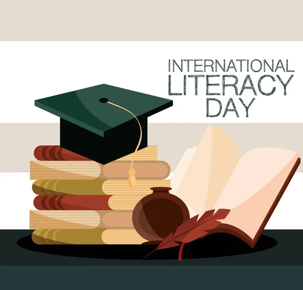 International literacy celebration — Stock Vector