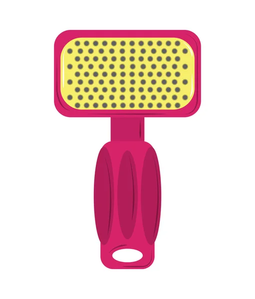 Brosse de toilettage pour animal de compagnie — Image vectorielle