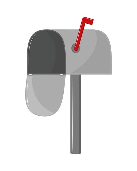 Brevlåda postikon — Stock vektor