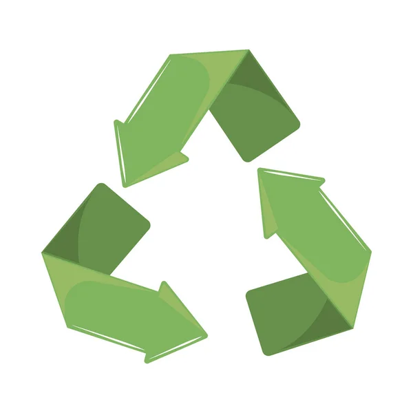 Recycle jel ikon — Stock Vector