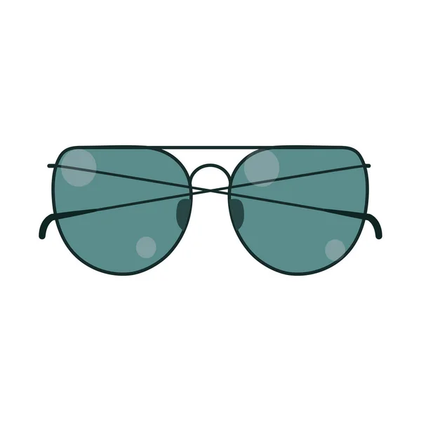Sunglasses accessory icon — Stock Vector