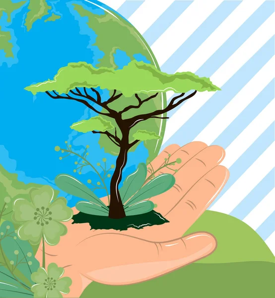 Journée mondiale de l'habitat — Image vectorielle