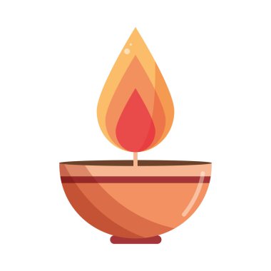 Yanan para dekorasyonu