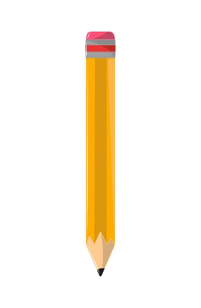 Wooden pencil supply — Stock Vector