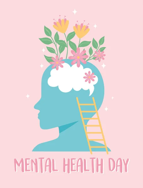 Den duševního zdraví — Stockový vektor